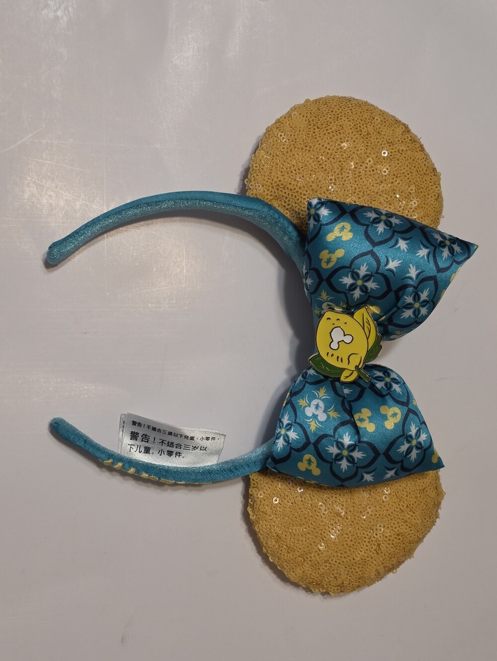 Disney Parks Limoncello Italy Epcot World Minnie Mouse Ears Headband